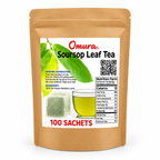 Omura Organic Soursop Tea – Caffeine-Free Herbal Tea