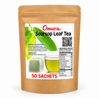 Omura Organic Soursop Tea – Caffeine-Free Herbal Tea